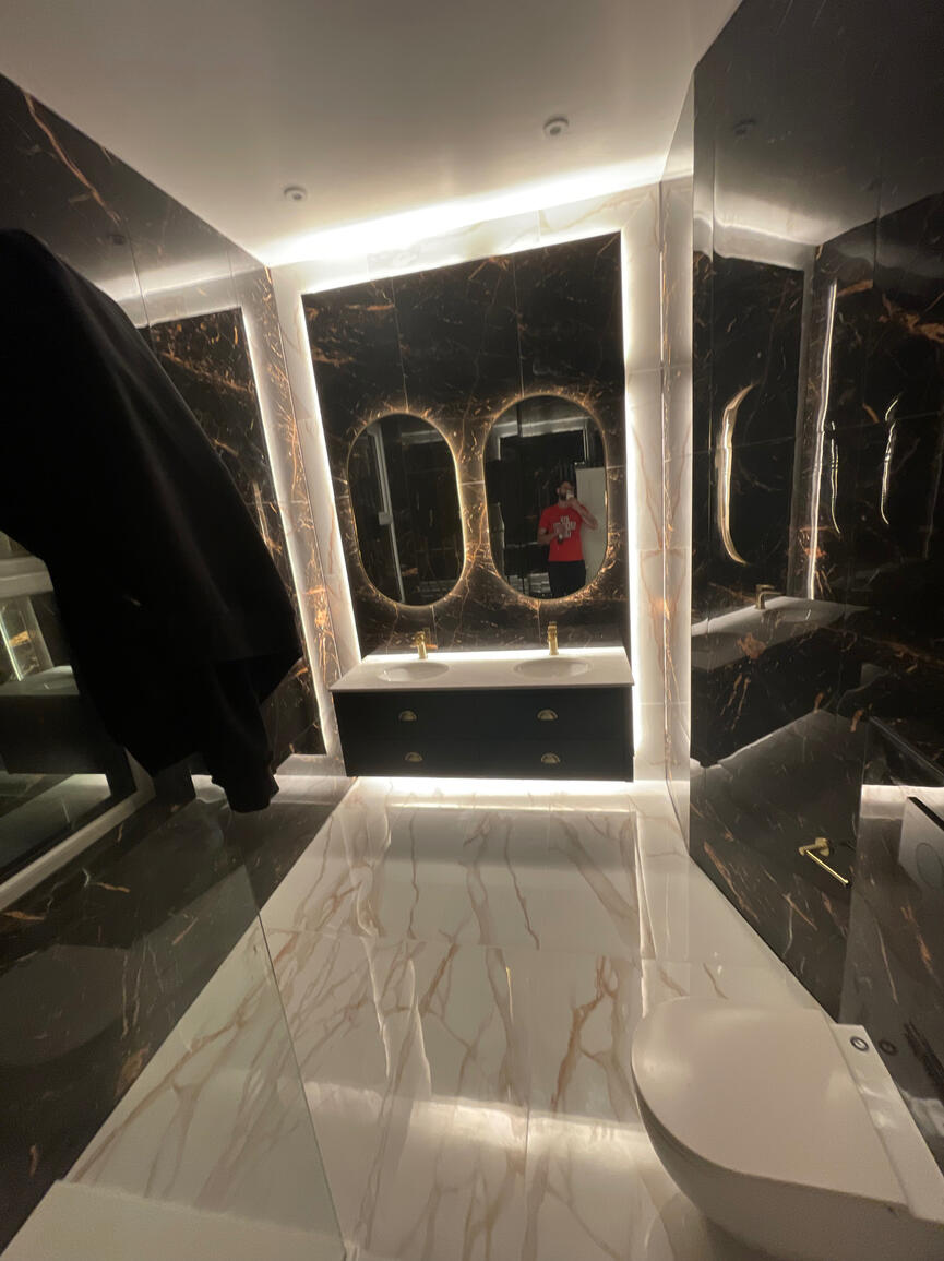 High-end bathroom tiling Liverpool