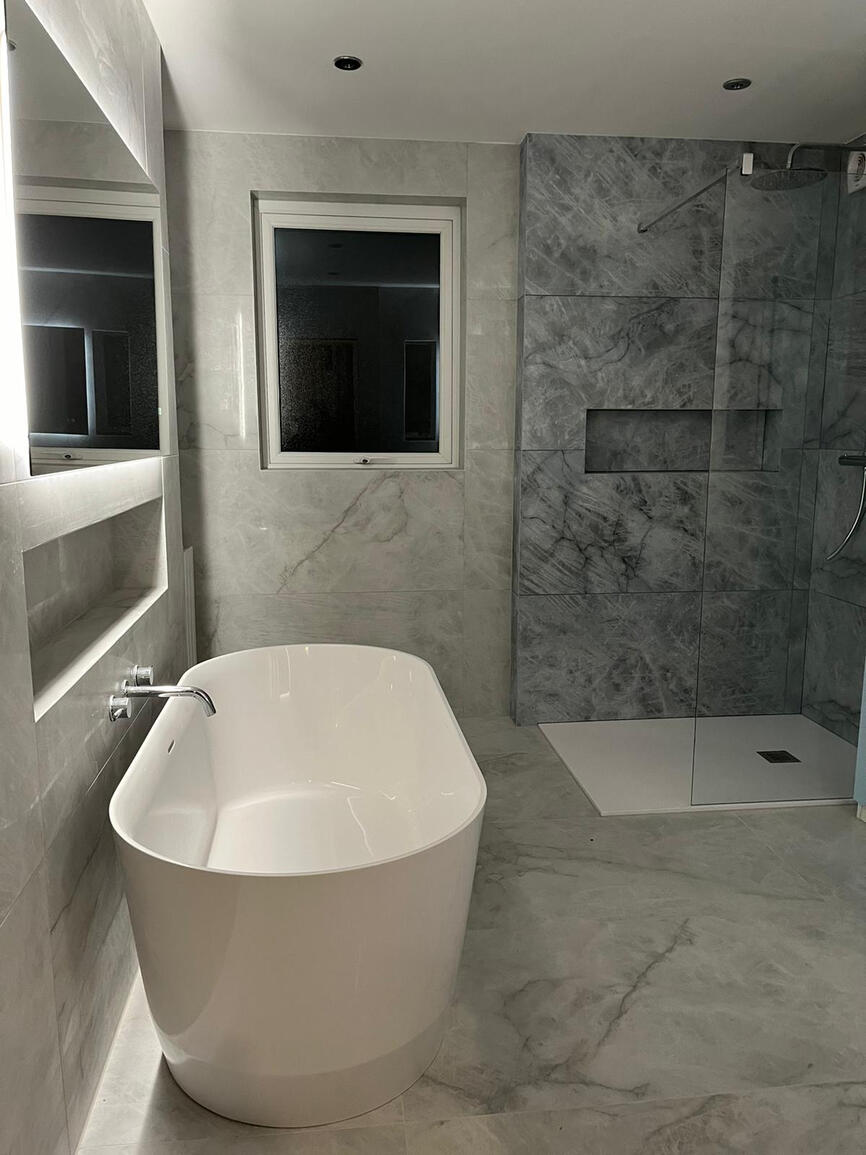 Bespoke bathroom installation Merseyside